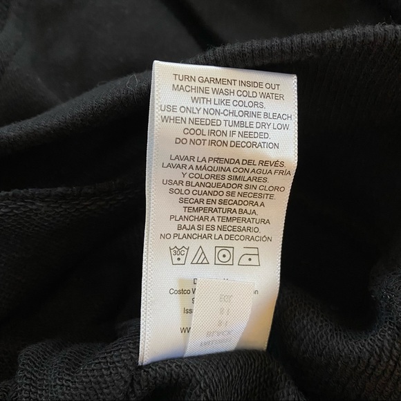 Champion Men’s Black Long Sleeve Pullover Sweatshirt XL NWT - Picture 7 of 9